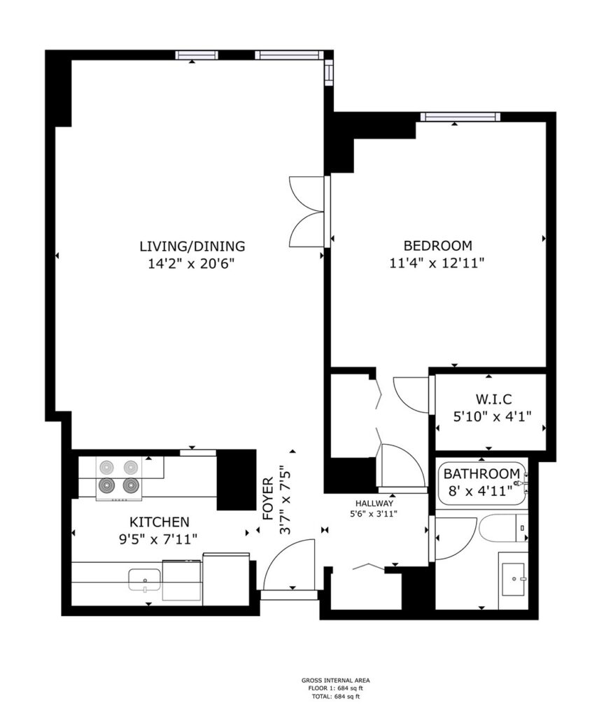 100 W. Chestnut #1307, Chicago, IL