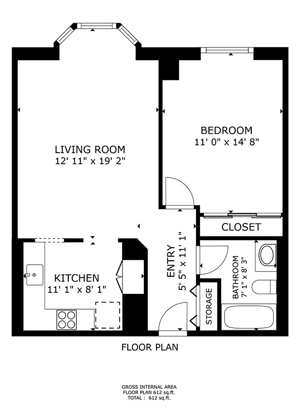 1000 N. LaSalle #412, Chicago, IL