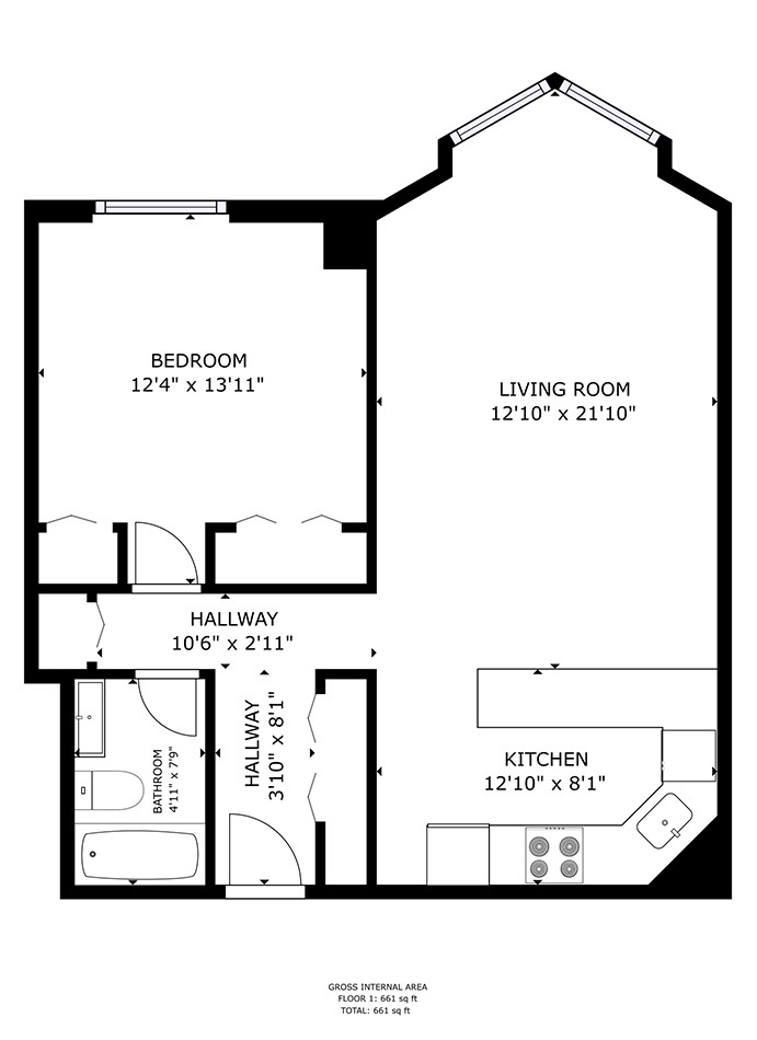 1120 N. LaSalle #2G, Chicago, IL