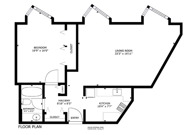 1120 N. LaSalle #6B, Chicago, IL
