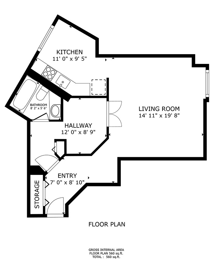 1120 N. LaSalle #9J, Chicago, IL