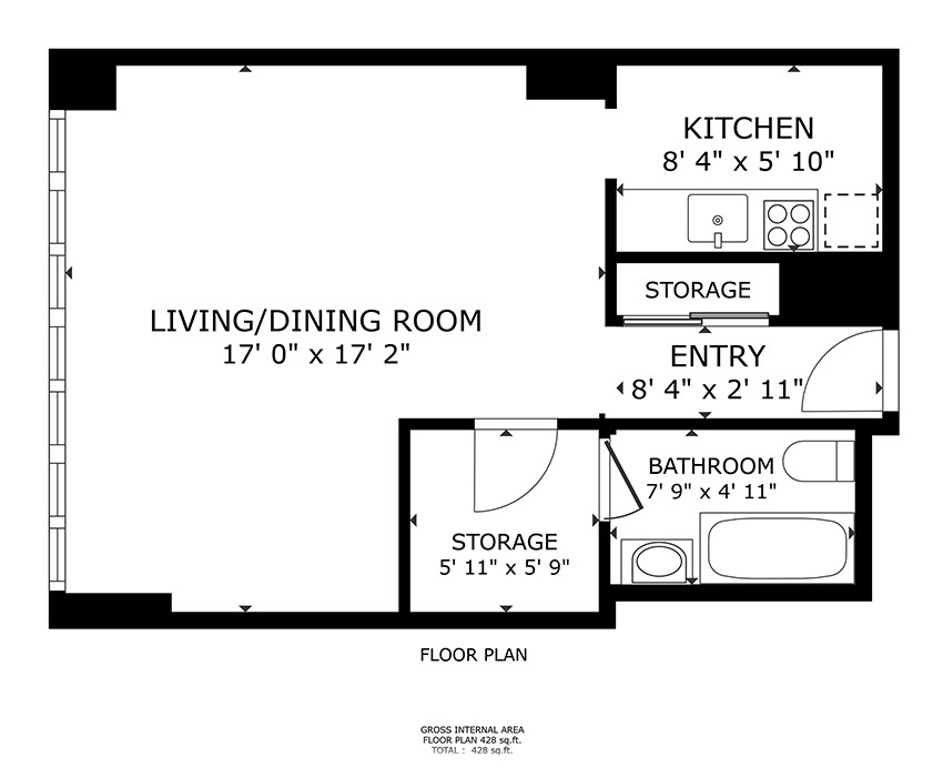 3130 N. Lake Shore Drive #416, Chicago, IL